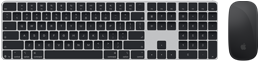 Изглед отгоре на Magic Keyboard с Touch ID и Magic Mouse