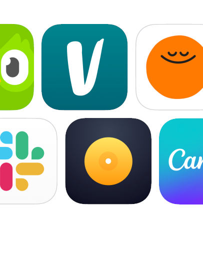 Eine Auswahl von Apps aus dem Apple App Store.